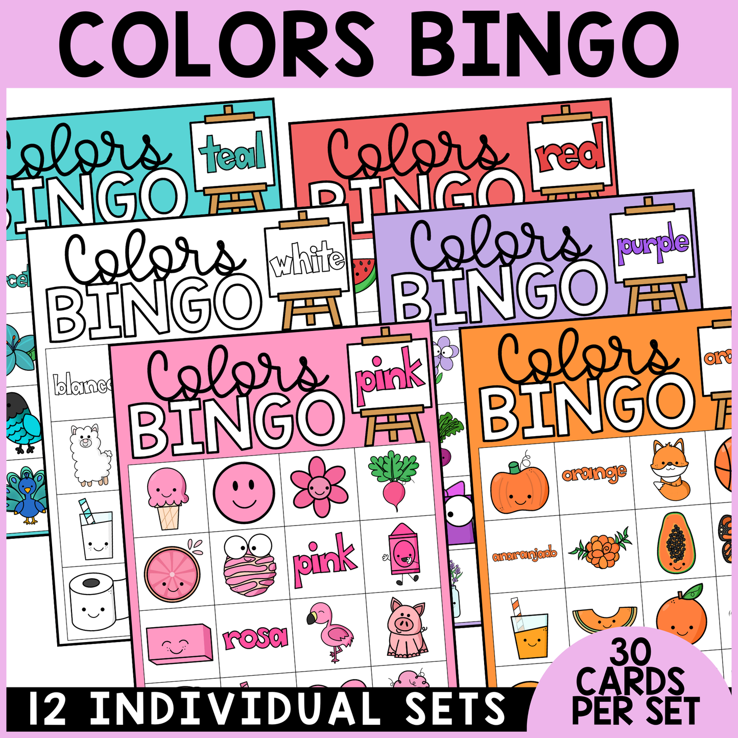 Colors Bingo - Presale Available 2/17!