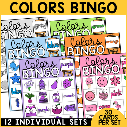 Colors Bingo - Presale Available 2/17!