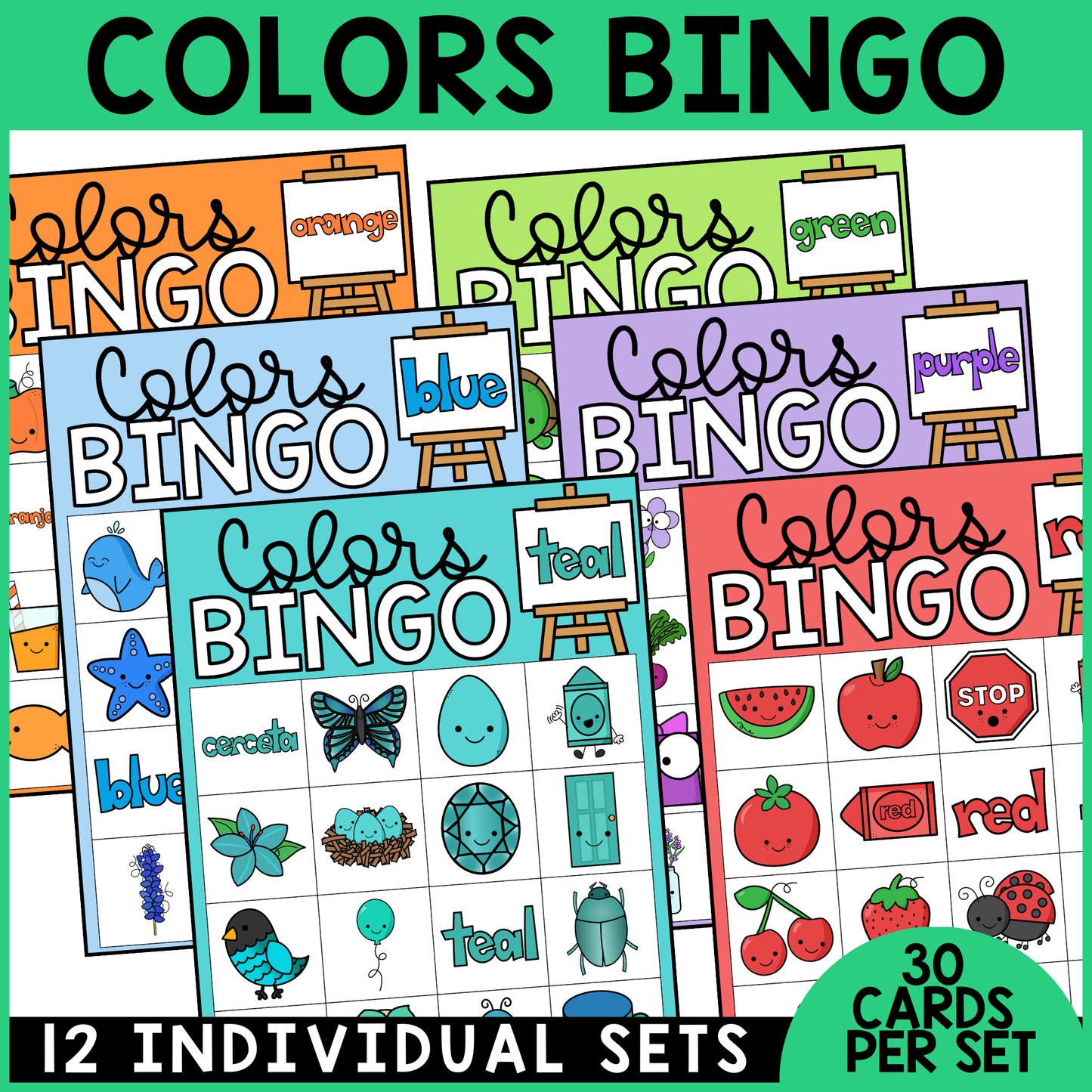 Colors Bingo - Presale Available 2/17!