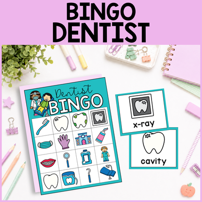 Community Helper Bingo Game: Dentist