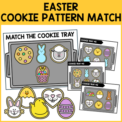 Easter Cookie Matching (Patterns Activity)
