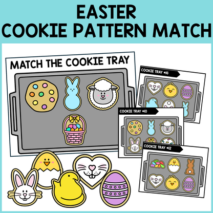 Easter Cookie Matching (Patterns Activity)