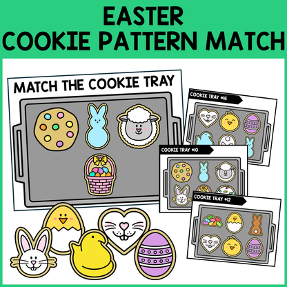 Easter Cookie Matching (Patterns Activity)