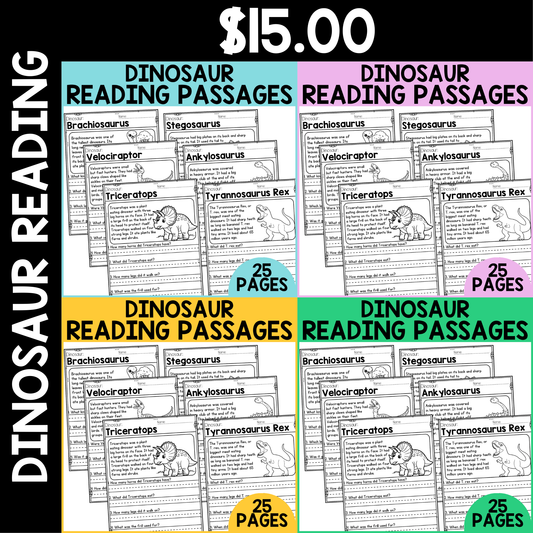 Dinosaur Reading Passages