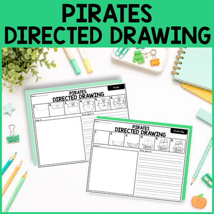 Pirates Directed Drawing