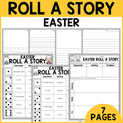Easter Roll a Story