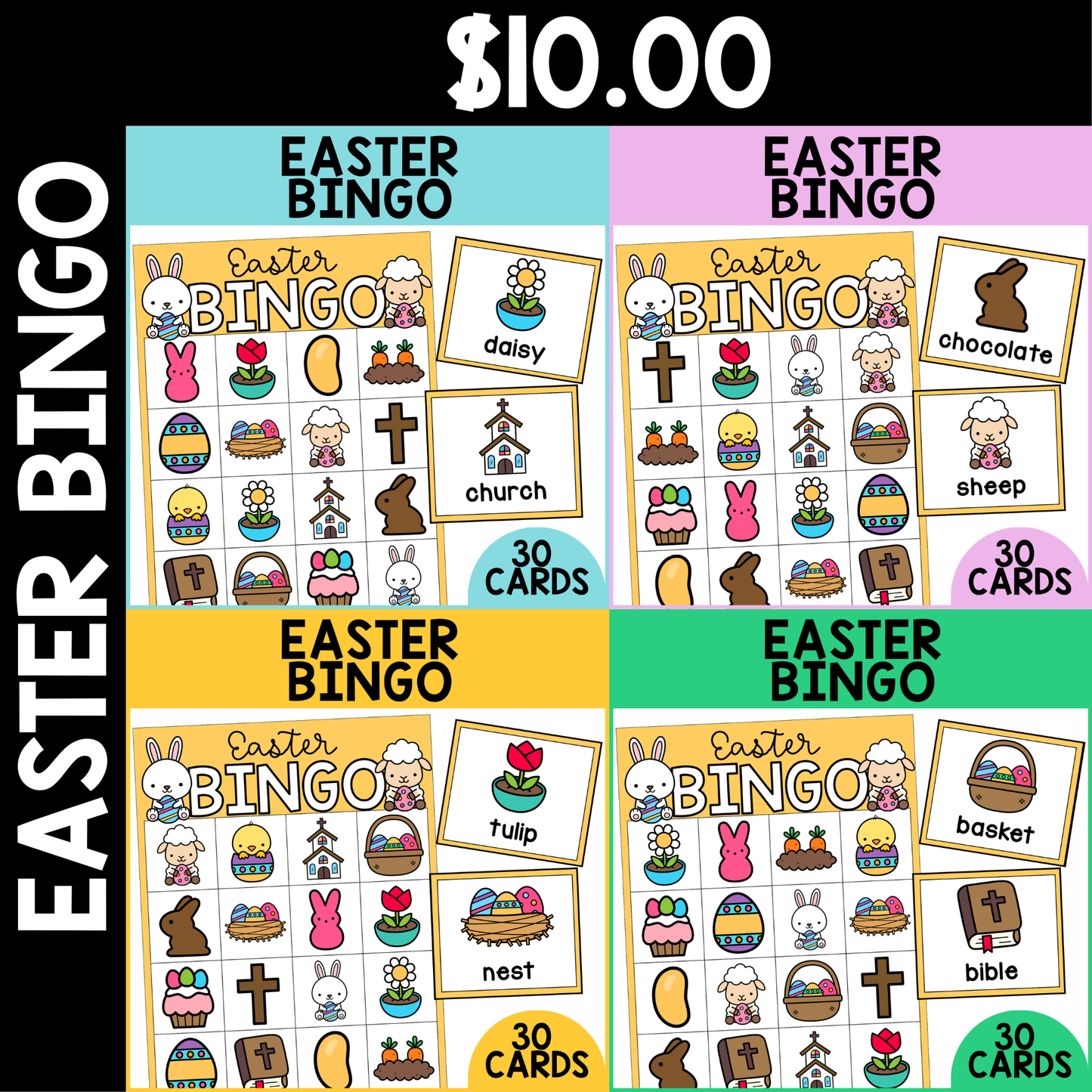 Easter Day Bingo