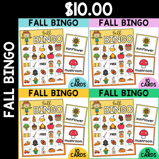 Fall Bingo