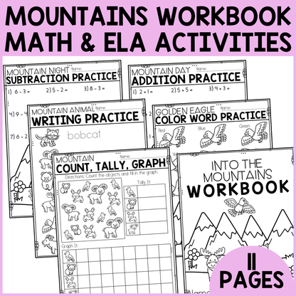 Into the Mountains Workbook