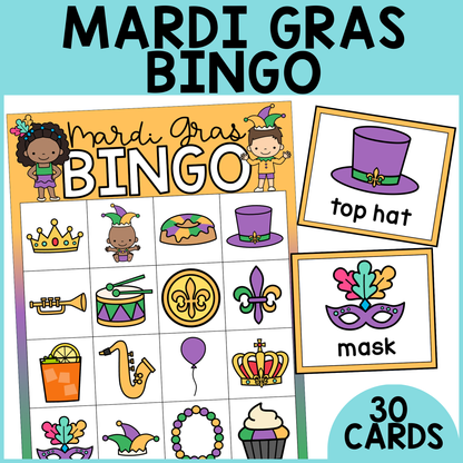 Mardi Gras Bingo