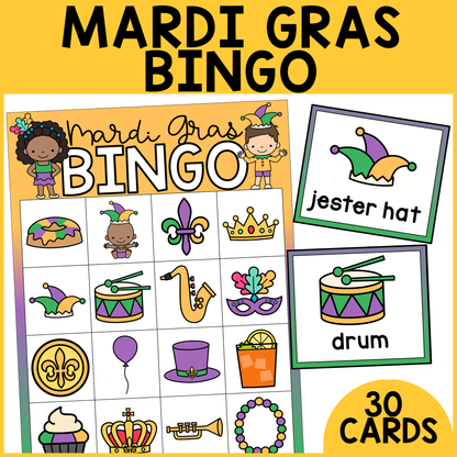 Mardi Gras Bingo