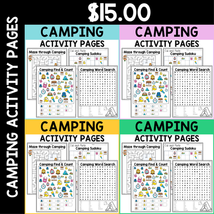 Camping Activity Pack
