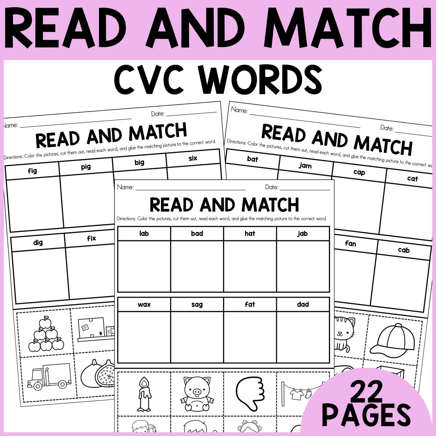 Read and Match CVC