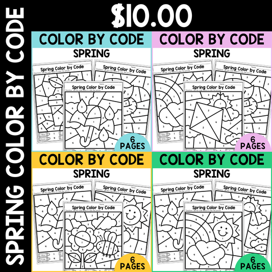 Spring Color by Code