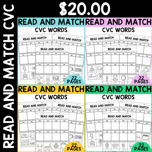 Read and Match CVC