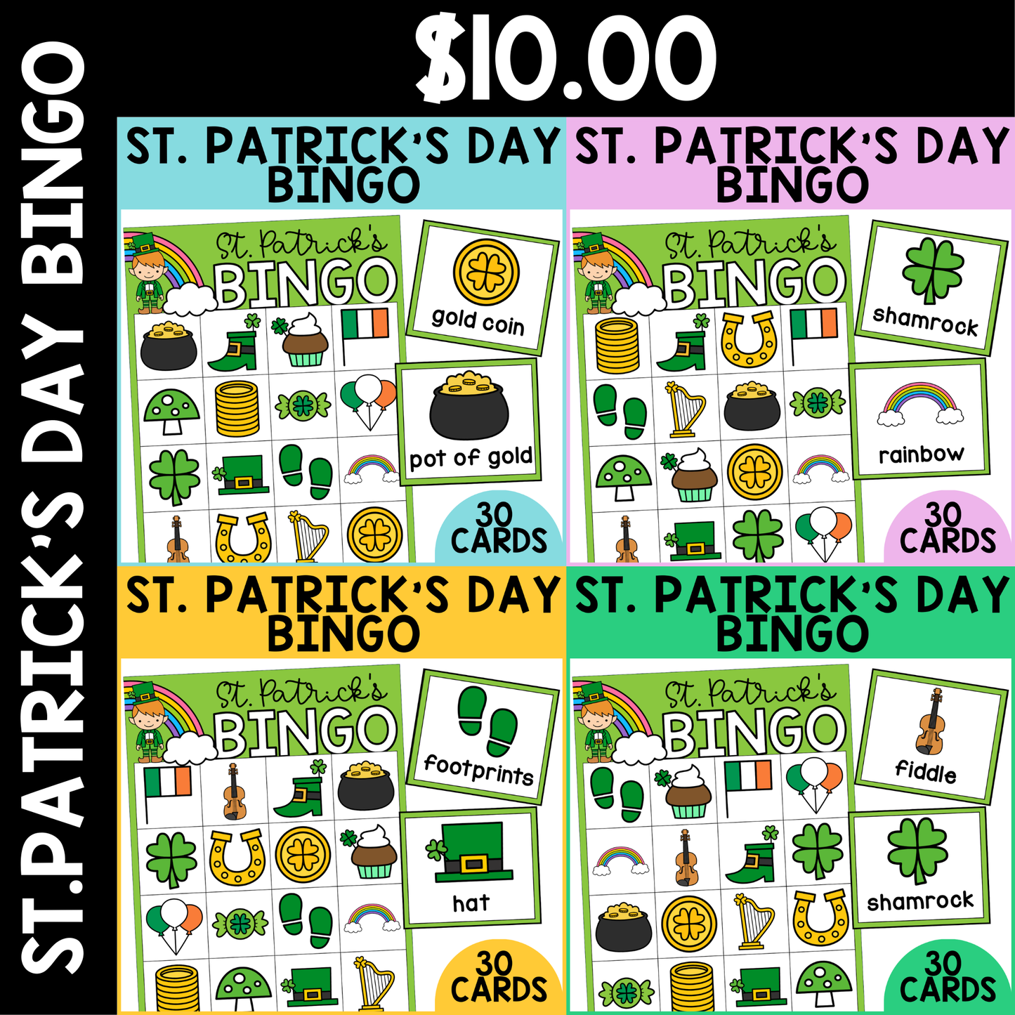 St. Patrick's Day Bingo