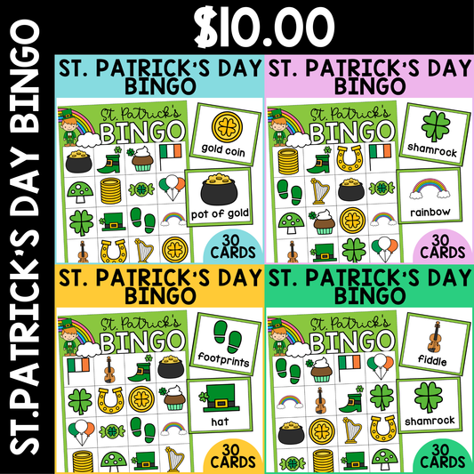 St. Patrick's Day Bingo