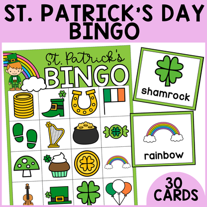 St. Patrick's Day Bingo