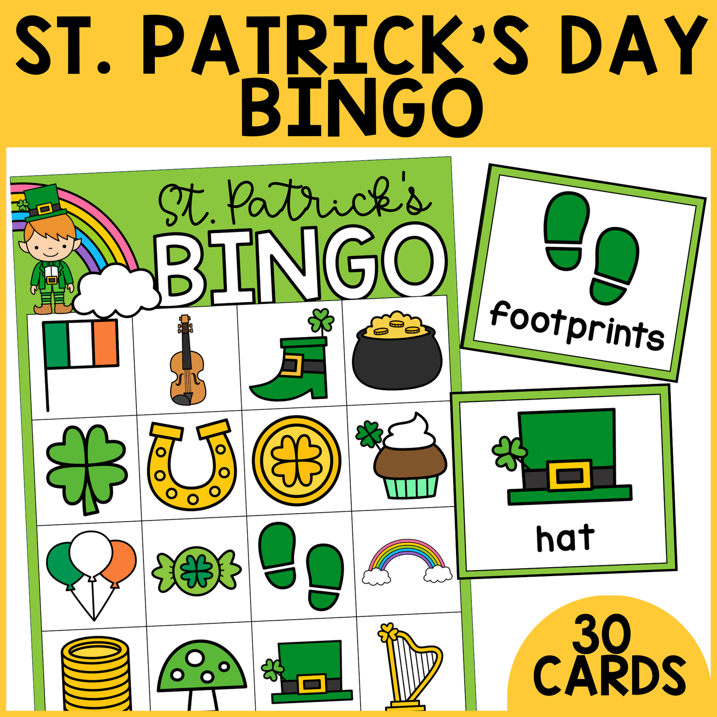 St. Patrick's Day Bingo