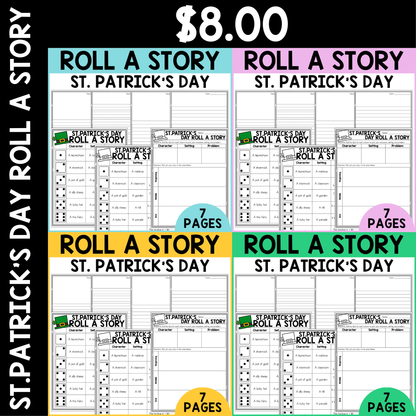 St. Patrick's Day Roll a Story