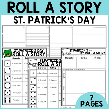 St. Patrick's Day Roll a Story