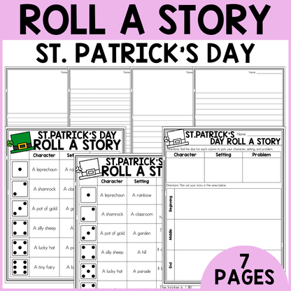 St. Patrick's Day Roll a Story