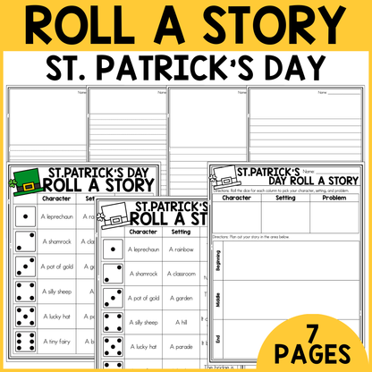St. Patrick's Day Roll a Story