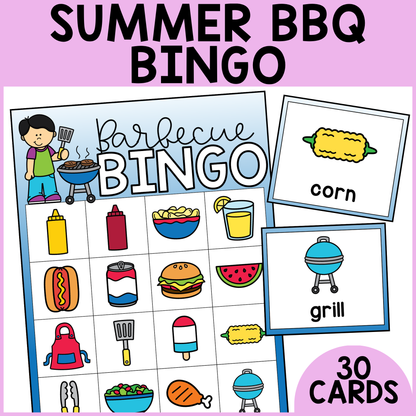 Summer BBQ Bingo