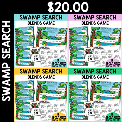 Swamp Search Blends Game