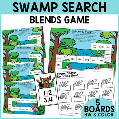 Swamp Search Blends Game