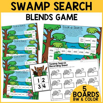 Swamp Search Blends Game