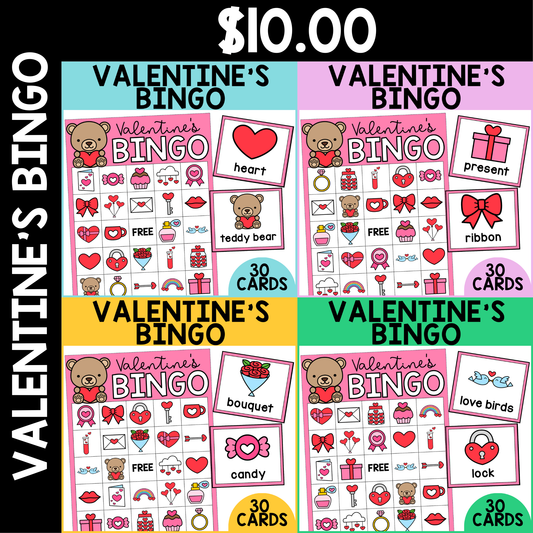 Valentine's Day Bingo