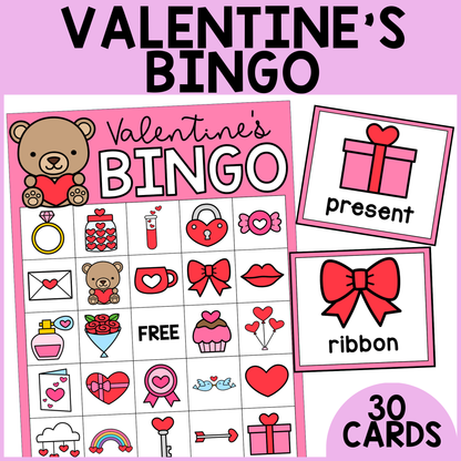 Valentine's Day Bingo
