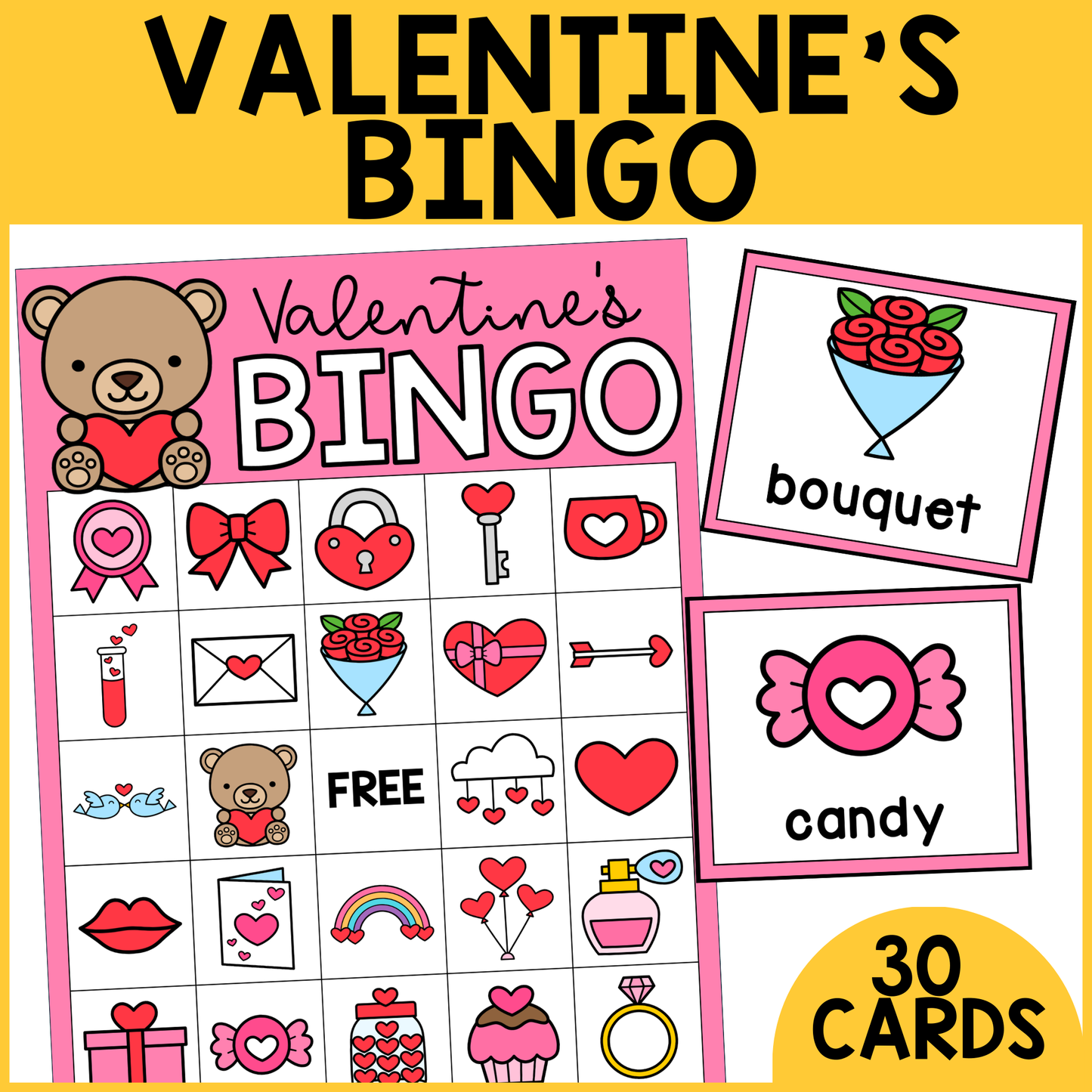 Valentine's Day Bingo