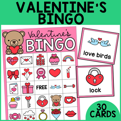 Valentine's Day Bingo